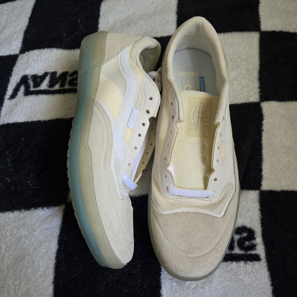 Vans Ave pro marshmallow white